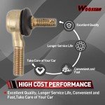 WOOSTAR Tie Rod End Set for ATVs and Scooters
