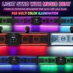 OPL5 26-Inch Waterproof Bluetooth UTV Sound Bar