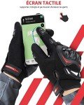 KEMIMOTO Men's Touchscreen Outdoor Sports Gloves