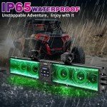 OPL5 26-Inch Waterproof Bluetooth UTV Sound Bar