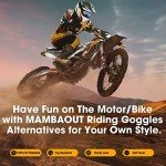 Kids ATV Off-Road Racing Goggles - 2-Pack