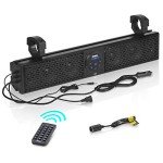 SOUNDSTORM 26" Weatherproof Bluetooth Sound Bar Speaker