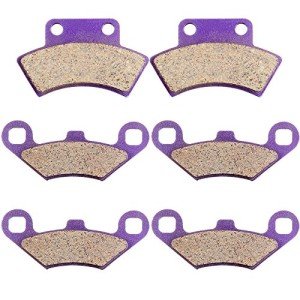 ECCPP Brake Pads for Pre-2000 Polaris Sportsman 400 500 335 Xplorer 300 400 500 Xpress Magnum 425 Trail Boss 250 TrailBlazer Big Boss Sport 400 Scrambler 400 500, FA159 Front and Rear Brake Pads Kits