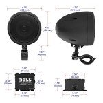 BOSS MCBK420B Bluetooth Speaker System for ATVs