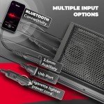 KEMIMOTO 16" UTV Bluetooth Sound Bar with LEDs