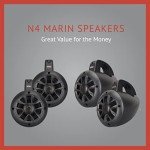 NOAM NUTV4 Bluetooth Speakers for ATV & UTV