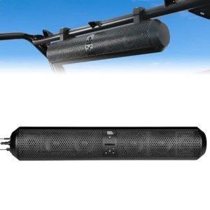 KEMIMOTO Bluetooth UTV Sound Bar with Tweeters & Subwoofers