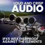 BOSS 3" Bluetooth Motorcycle Speakers for ATVs