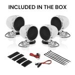 BOSS 3" Bluetooth Motorcycle Speakers for ATVs
