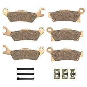 Sintered Brake Pads 3 Sets for Can Am Outlander 450/500 / 570/650 / 800/850 / 1000 Front & Rear Heavy Duty Brake Pads Replacement