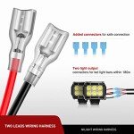 LED Light Bar Wiring Harness Kit for ATVs
