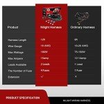 LED Light Bar Wiring Harness Kit for ATVs