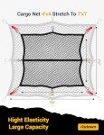 Stretchable Cargo Net for ATVs and Trucks