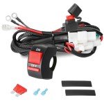 ATV LED Light Wiring Harness with Handlebar Switch
