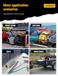 Stretchable Cargo Net for ATVs and Trucks