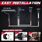 ATV LED Light Wiring Harness with Handlebar Switch