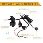 Heavy Duty 12V Wiring Harness for Offroad Lights