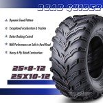 ROADGUIDER ATV/UTV Tire Set 25x8-12 & 25x10-12