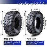 ROADGUIDER ATV/UTV Tire Set 25x8-12 & 25x10-12