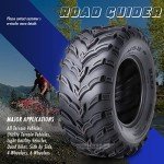 ROADGUIDER ATV/UTV Tire Set 25x8-12 & 25x10-12