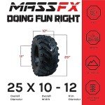 MASSFX MK 4 ATV Tires Set - 25x8, 25x10