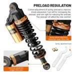 11" Adjustable Rear Air Shock Absorbers for ATVs