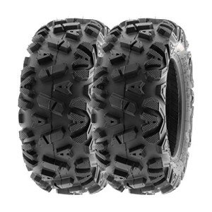 SunF 25x10-12 All Terrain ATV Tires - Pair