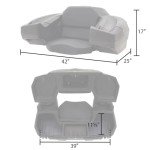 Rage Powersports Black Widow 16.5" ATV Cargo Box