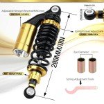 Universal 280mm Shock Absorbers for ATVs and Gokarts