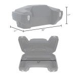 Rage Powersports Black Widow 17.5" ATV Cargo Box