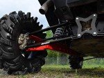SuperATV Heavy Duty Rear Radius Arms for Polaris RZR