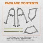 maXpeedingrods Adjustable Front A-Arms for Yamaha Banshee