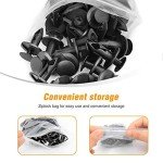 100PCS Nylon Bumper Fastener Clips for Auto