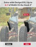 KEMIMOTO XXL Wider Fender Flares for RZR