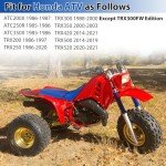 M MATI Front Brake Master Cylinder for Honda ATV TRX 200 250 300 350 420 500 500 ATC 200 250 350 45510-HR3-305