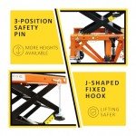 Heavy-Duty Hydraulic Lift Table for ATVs and Bikes