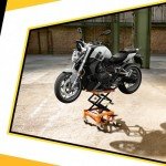 Heavy-Duty Hydraulic Lift Table for ATVs and Bikes