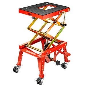 Heavy Duty Hydraulic ATV Lift Jack with Wheels