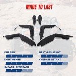 Maverick X3 Fender Flares for Can-Am 2017-2023