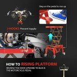 Heavy Duty Hydraulic ATV Lift Jack with Wheels