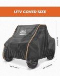 KEMIMOTO All-Weather UTV Cover for Two Seat