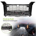 Polaris XPEDITION Front Mesh Grill with LED Lights
