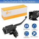 M MATI Front Brake Master Cylinder for Honda ATV TRX 200 250 300 350 420 500 500 ATC 200 250 350 45510-HR3-305