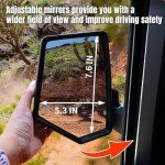 Adjustable Side Mirrors for Polaris Xpedition 2024