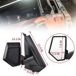 Adjustable Side Mirrors for Polaris Xpedition 2024