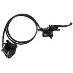 HIAORS Left Hydraulic Brake Master Cylinder Caliper for Taotao Sunl Roketa Nst 50cc 70cc 90cc 110cc 125cc Peace Eagle Cool Sports ATV Quad Parts