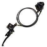 HIAORS Left Hydraulic Brake Master Cylinder Caliper for Taotao Sunl Roketa Nst 50cc 70cc 90cc 110cc 125cc Peace Eagle Cool Sports ATV Quad Parts