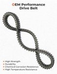 KEMIMOTO Heavy-Duty ATV Drive Belt for Kawasaki
