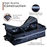 Universal Insulated ATV Rear Cargo Bag - Black