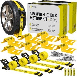 ATV & UTV Wheel Chock Tie Down Kit